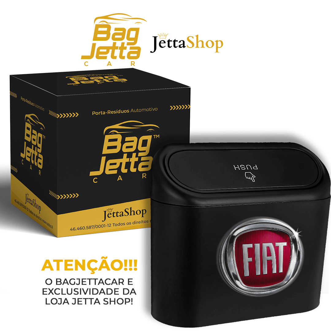 (PAGUE 1 LEVE 2) - Porta-Resíduos Automotivo - BagJettaCar™ (BRINDE EXCLUSIVO PARA OS 100 PRIMEIROS)