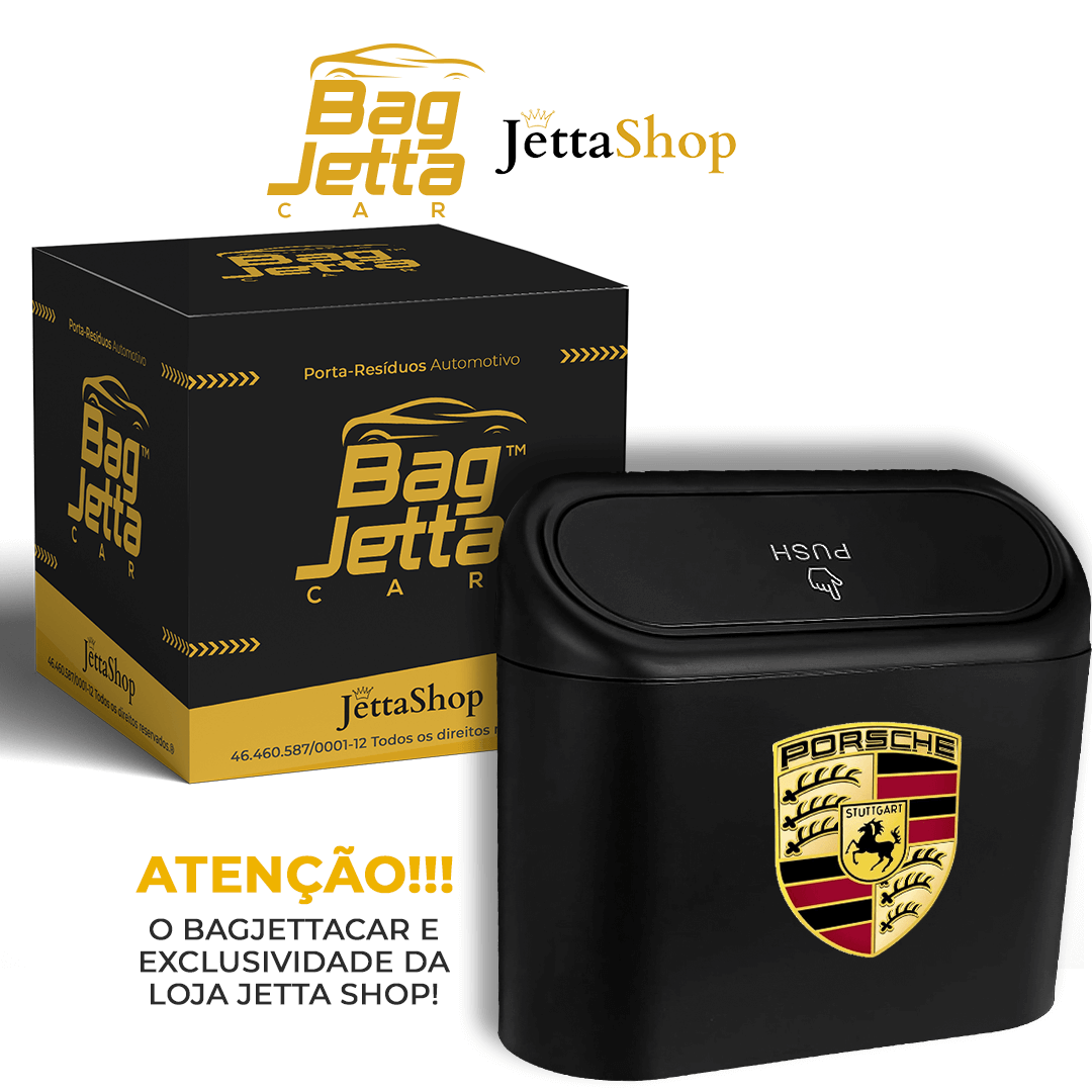 (PAGUE 1 LEVE 2) - Porta-Resíduos Automotivo - BagJettaCar™ (BRINDE EXCLUSIVO PARA OS 100 PRIMEIROS)