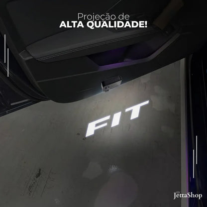 [PAGUE 1 LEVE 2] Projetor de Porta Personalizado com Sensor Automático - Jetta LedDoor™