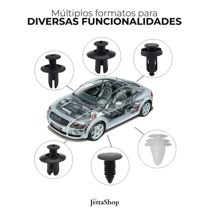 Caixa de Reparos Multifuncional com 100 Peças Variadas - Jetta AutoBox™ [+ FERRAMENTAS DE BRINDE]
