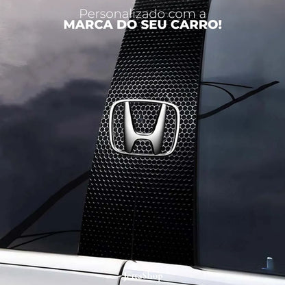 [PAGUE 1 LEVE 2] Adesivo Automotivo Personalizado para Coluna Central - PillarJetta™