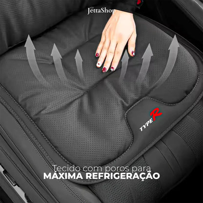 JettaSeat™ - Kit de Almofadas + Encosto de Assento Automotivo Personalizados (LANÇAMENTO 2025)