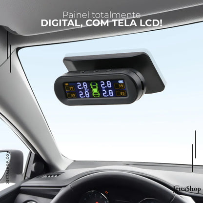 Sensor de Monitoramento da Pressão dos Pneus Automotivo (Kit de 6 itens) - SensorJetta™ [ÚLTIMAS UNIDADES🔥]