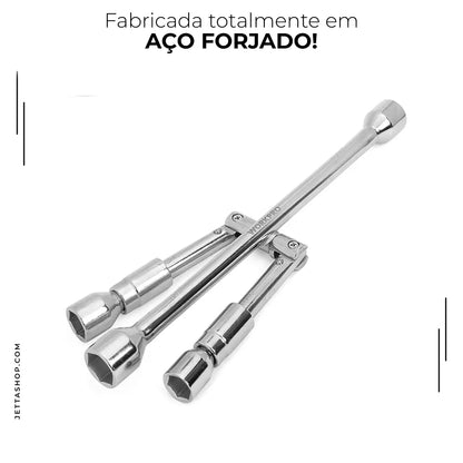Chave de Roda Dobrável - IronJetta™ [PROMOÇÃO LIMITADA ATÉ HOJE 23:59]