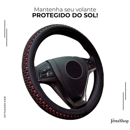 Capa de Volante Universal Trançada - Jetta VoltMax™ [PROMOÇÃO LIMITADA ATÉ HOJE 23:59]