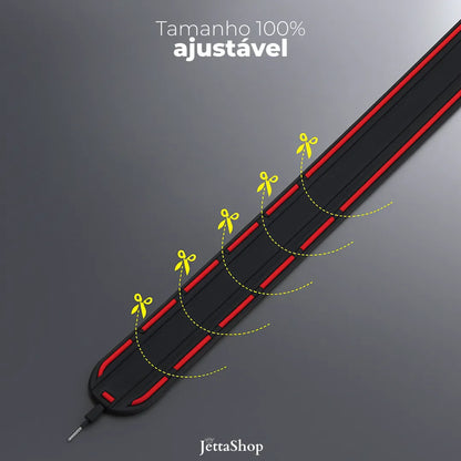 Jetta AntiShock™ - Fita Antiestática Veicular em Borracha Personalizada [PROTEÇÃO INVISÍVEL]