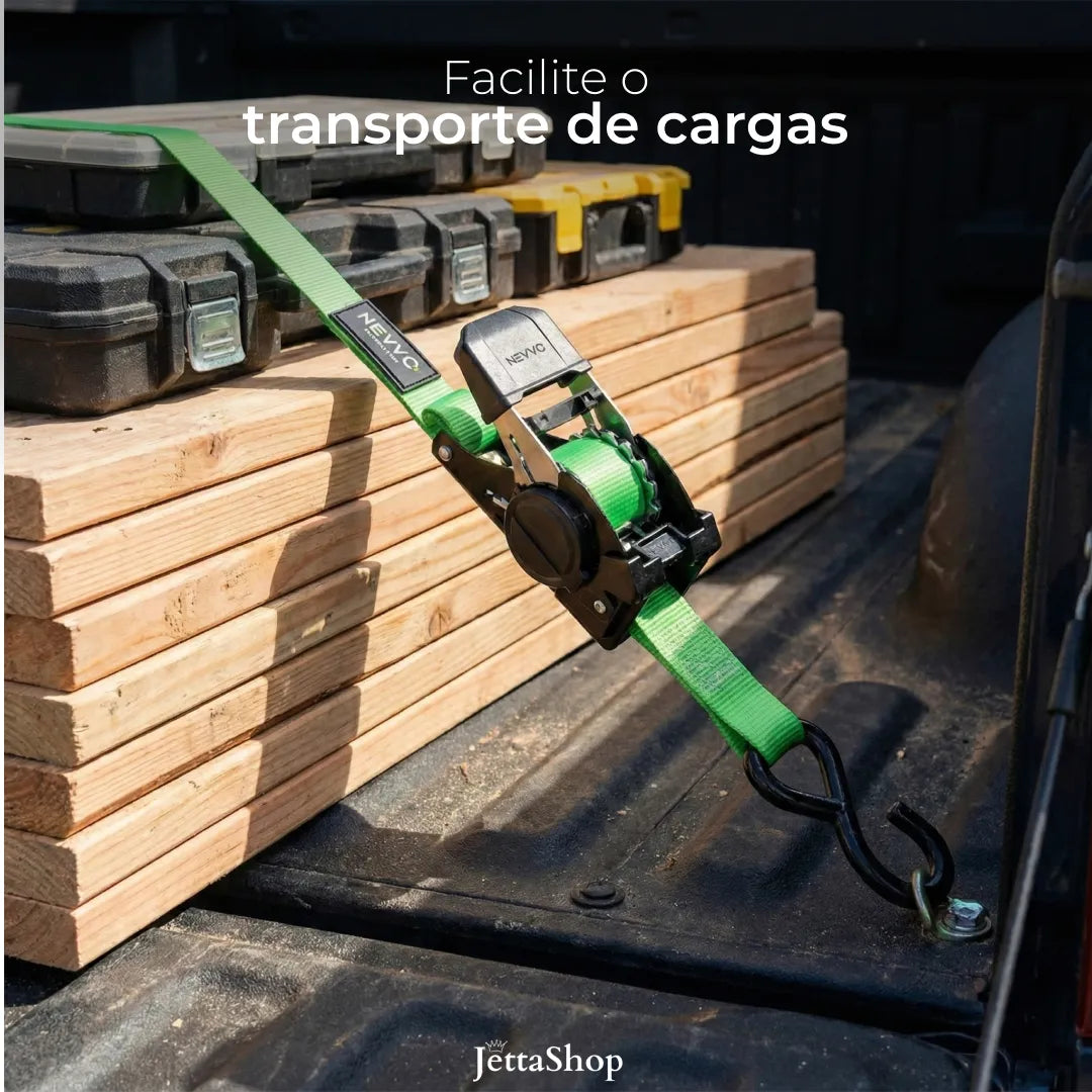 Cinta de Carga Retrátil Automática - StrapJetta™ [SEGURANÇA MÁXIMA]