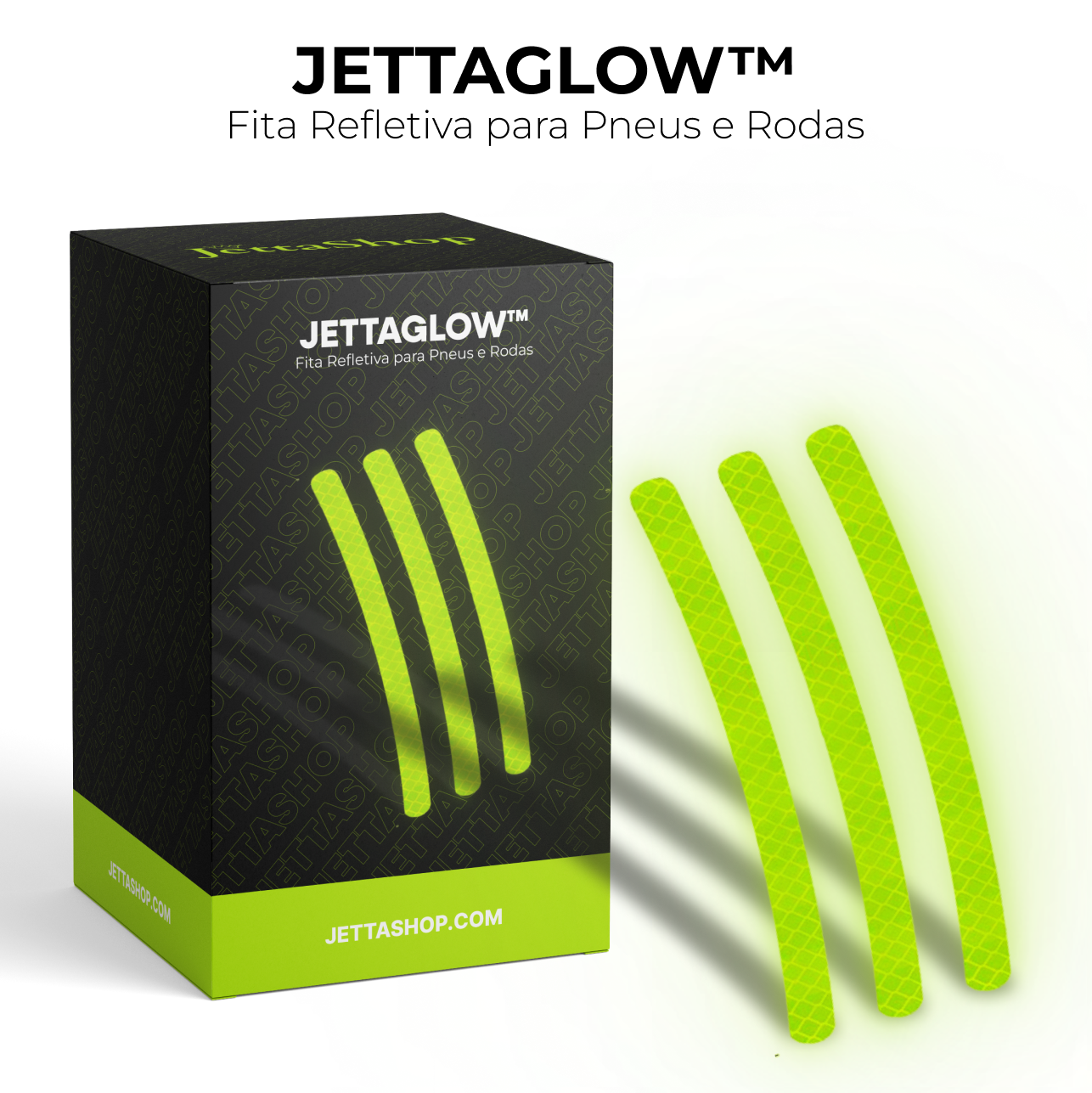 Fita Refletiva para Pneus e Rodas - JettaGlow™ [PROMOÇÃO LIMITADA]