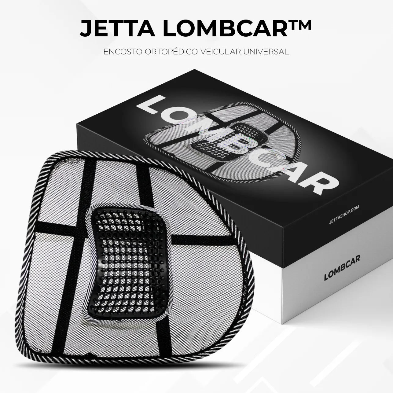 Encosto Ortopédico Veicular Universal - JettaLombCar™️ [ESTOQUE LIMITADO]