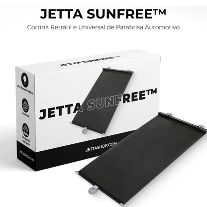 Cortina Retrátil e Universal de Parabrisa Automotivo - Jetta SunFree™ [ESQUENTA BLACK FRIDAY]