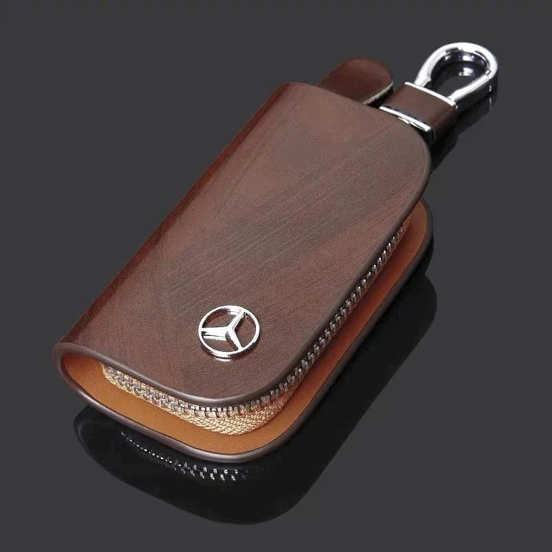 Capa de Chave Automotiva Artesenal em Couro - JettaLux™